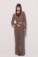Knit Flare Pants【V2532601】