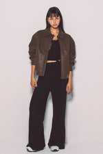 Knit Flare Pants【V2532601】