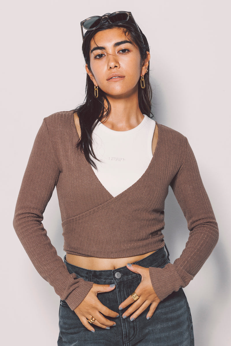 Cache Coeur Cardigan 【V2532301】