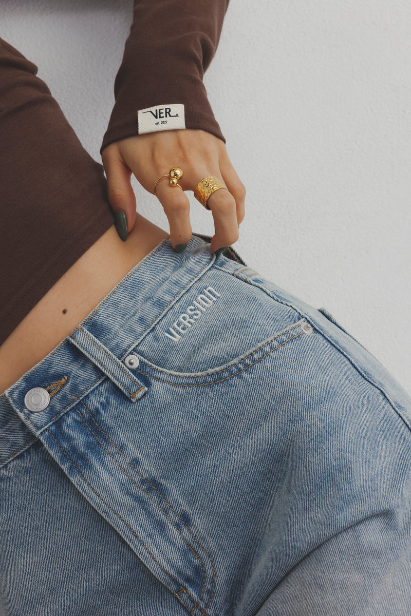 VER Original Adjustable Straight Denim【V2532602】