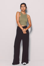 Knit Flare Pants【V2532601】