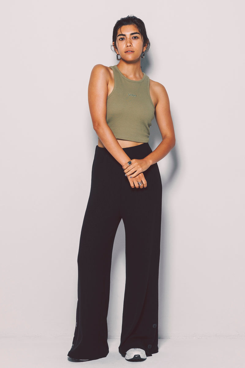 Knit Flare Pants【V2532601】