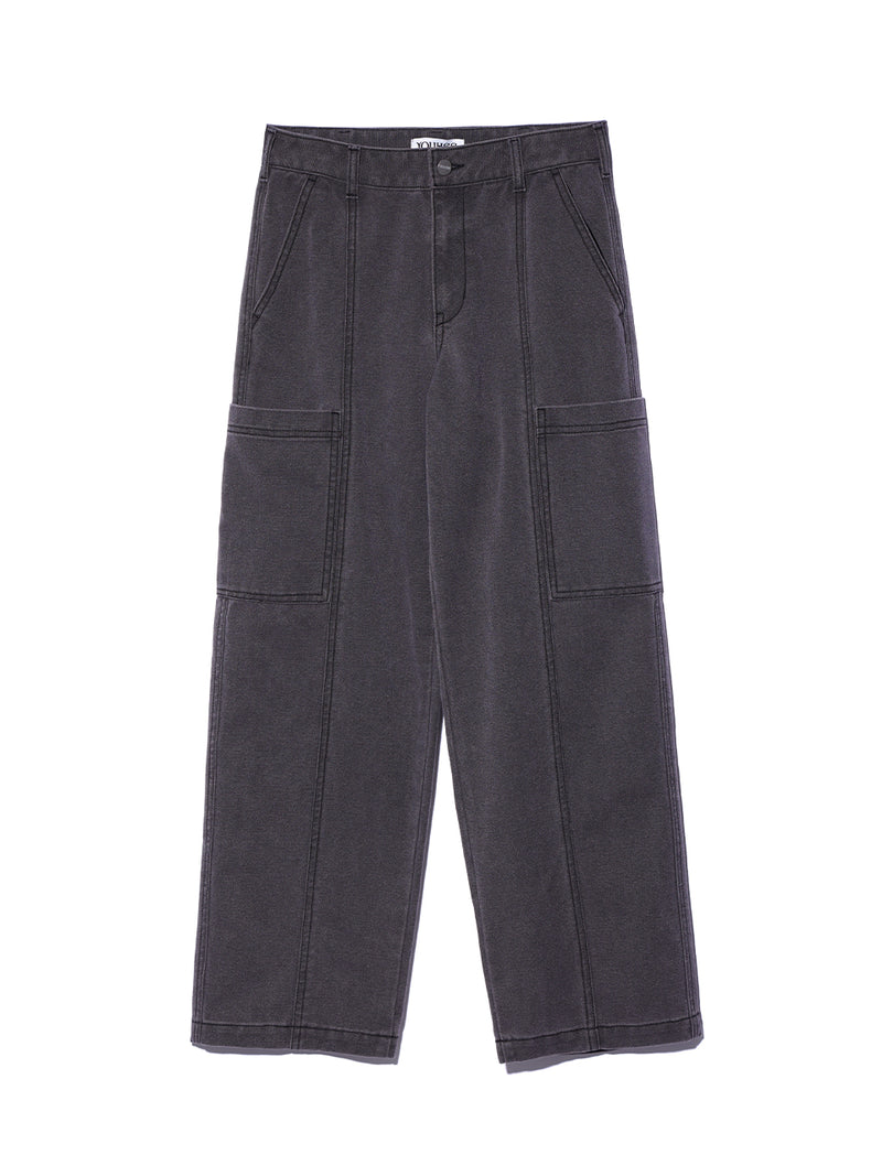 WASHED DENIM PANTS【YHDPEC001】