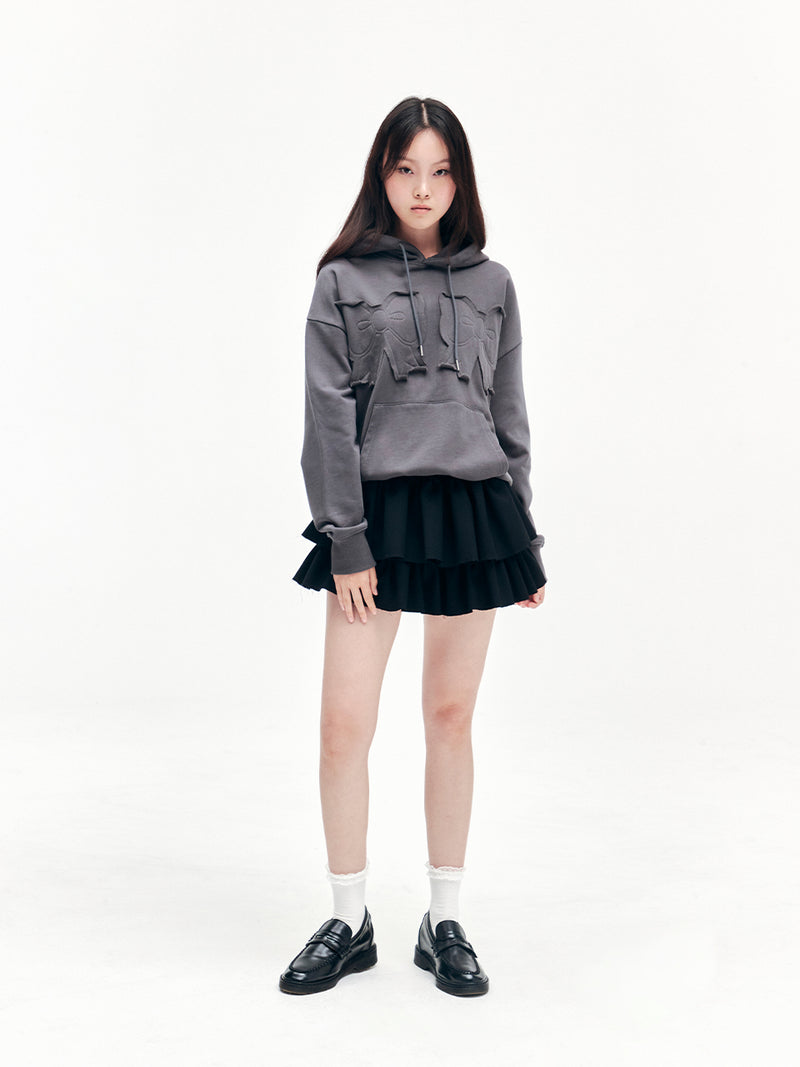 YOUHEE RIBBON HOODIE【YHHPEC002】
