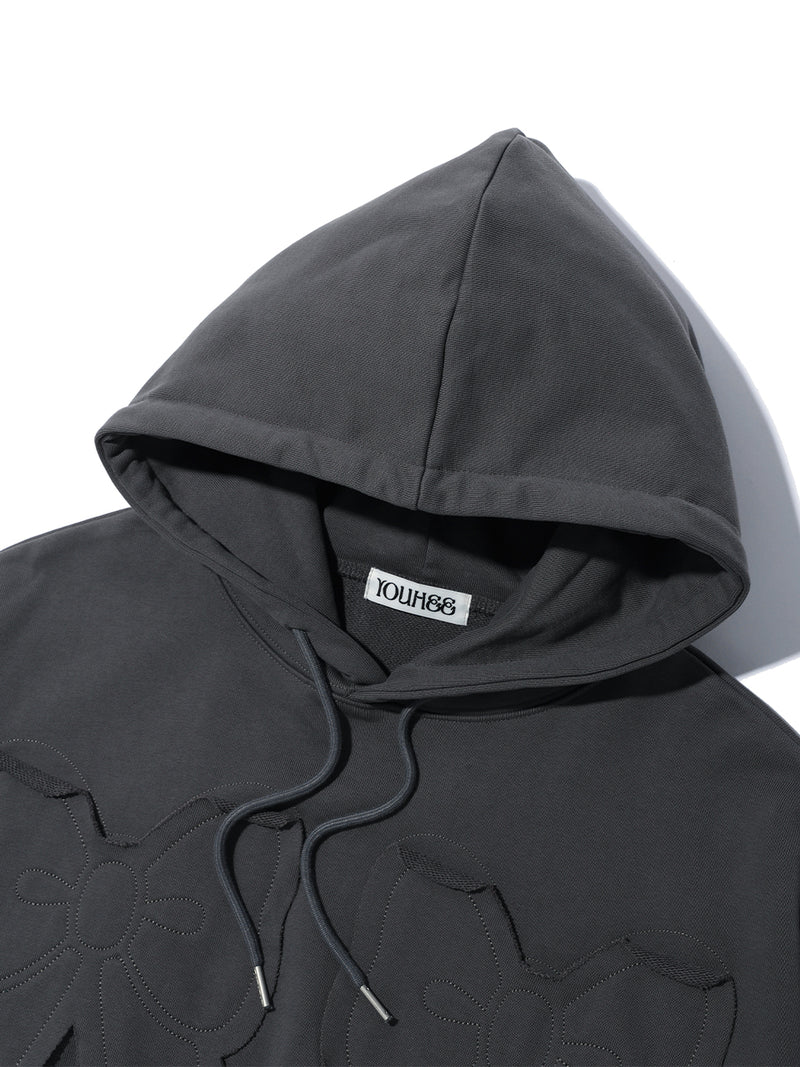 YOUHEE RIBBON HOODIE【YHHPEC002】