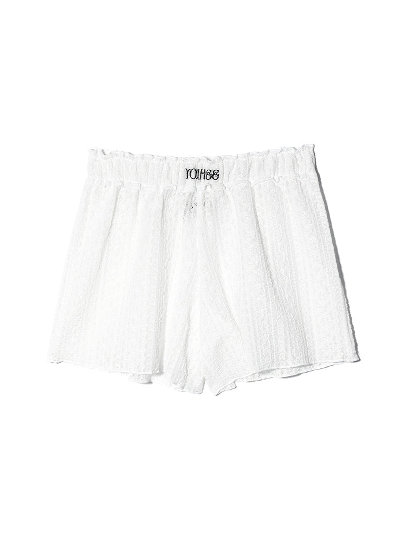 LACE LAYERD SHORTS【YHSPEC001】