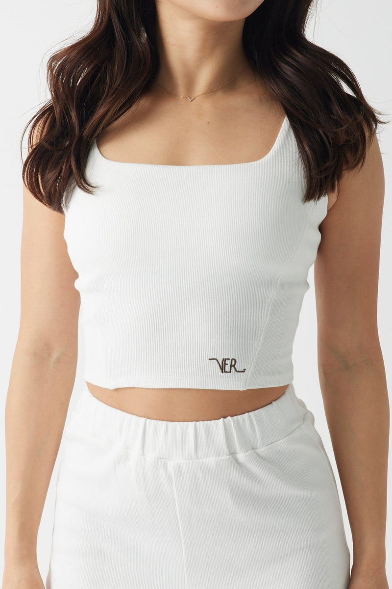 Square neck bra top【V2312205】
