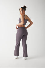 High rise straight pants【V2312603】