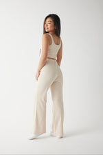 High rise straight pants【V2312603】