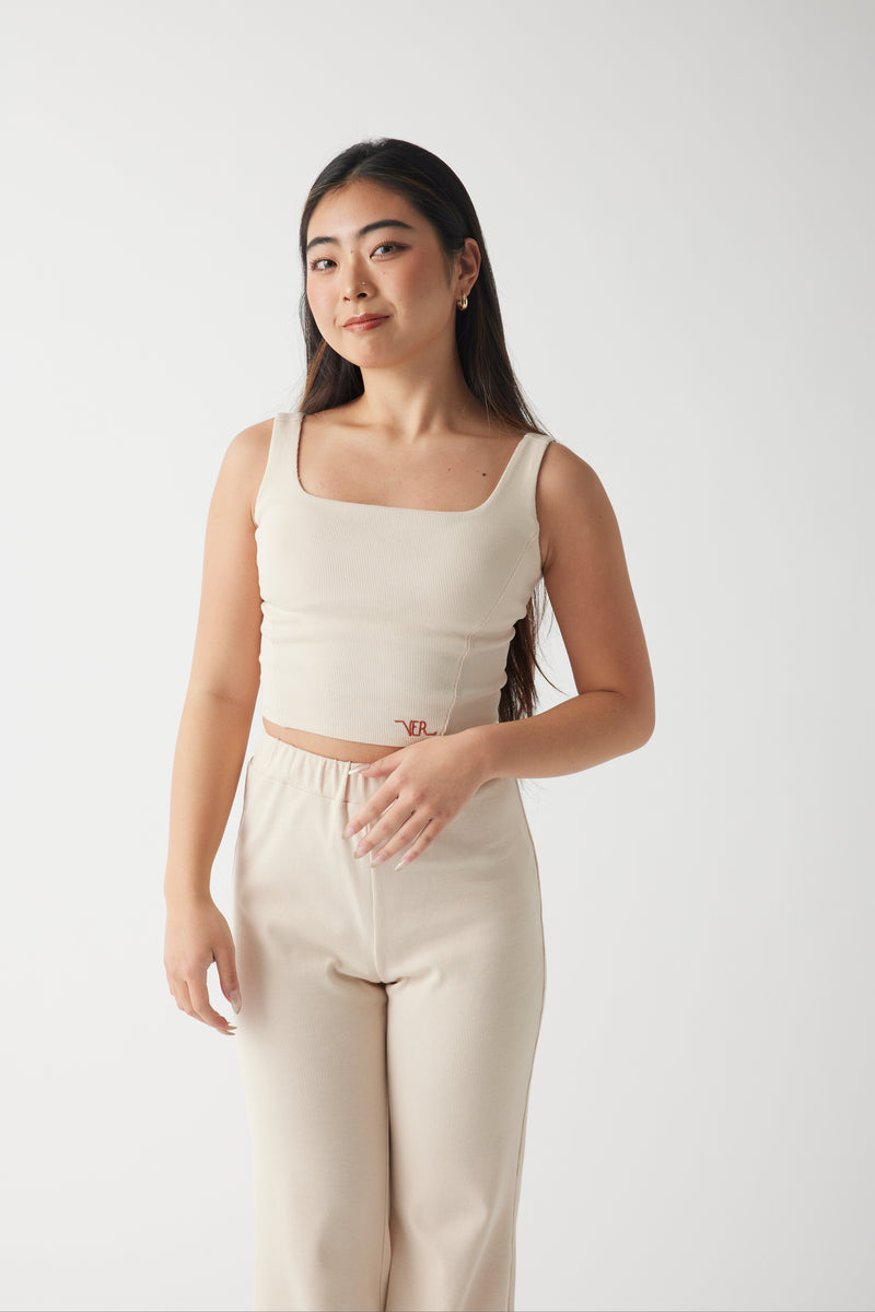 Square neck bra top【V2312205】