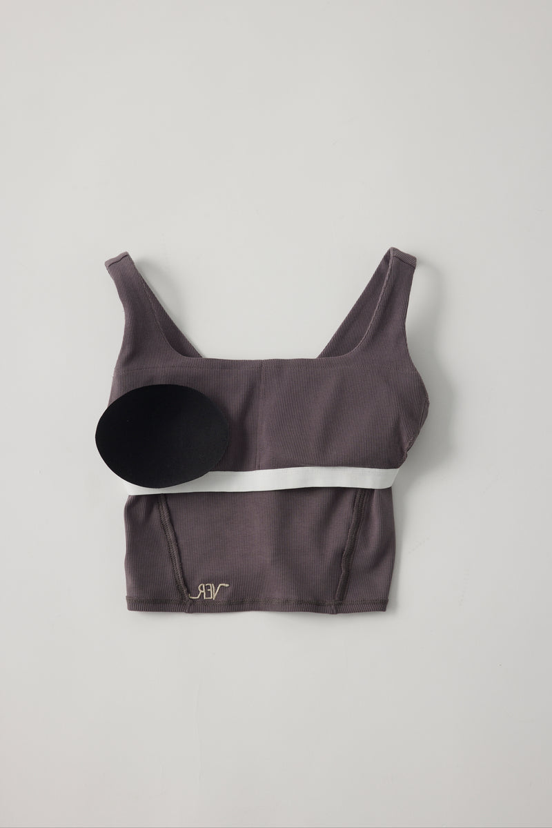 Square neck bra top【V2312205】
